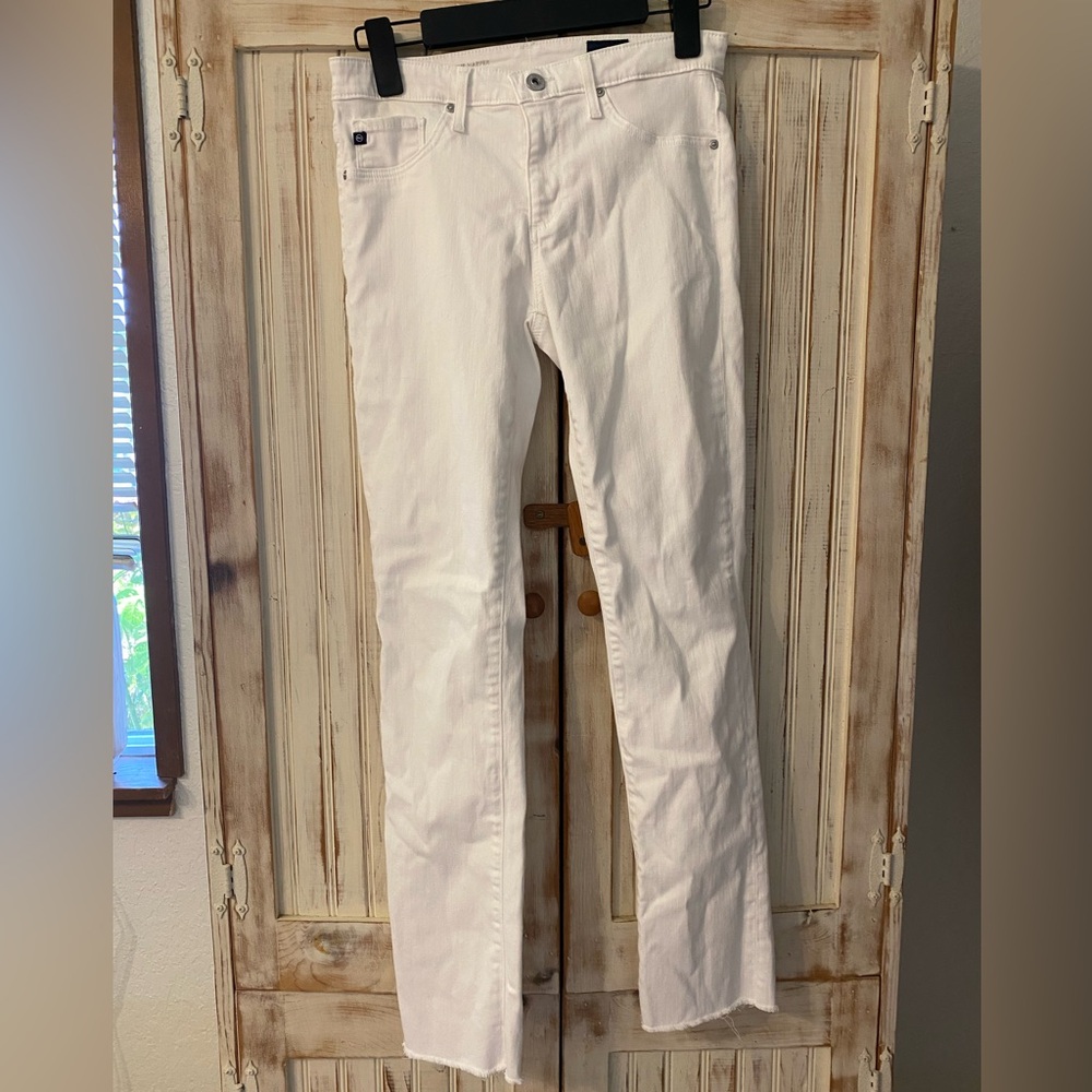 AG Adriano Goldschmied Crisp White Jeans